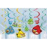 Сираль Подвисная - Angry Birds - 12 штук